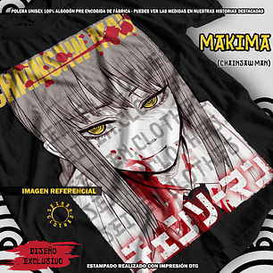 Polera Makima - Chainsaw Man [N]