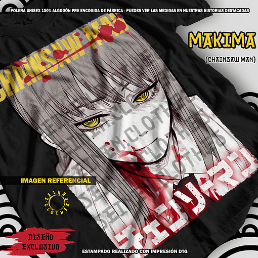 Polera Makima - Chainsaw Man [N]