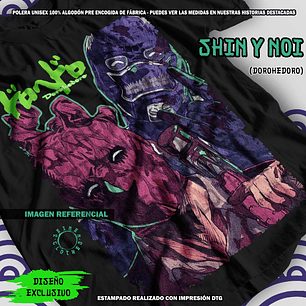Polera Shin y Noi - Dorohedoro [N]