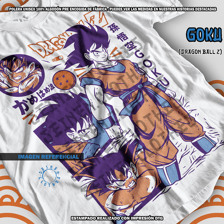 Polera Goku - Dragon Ball Z [B] 2