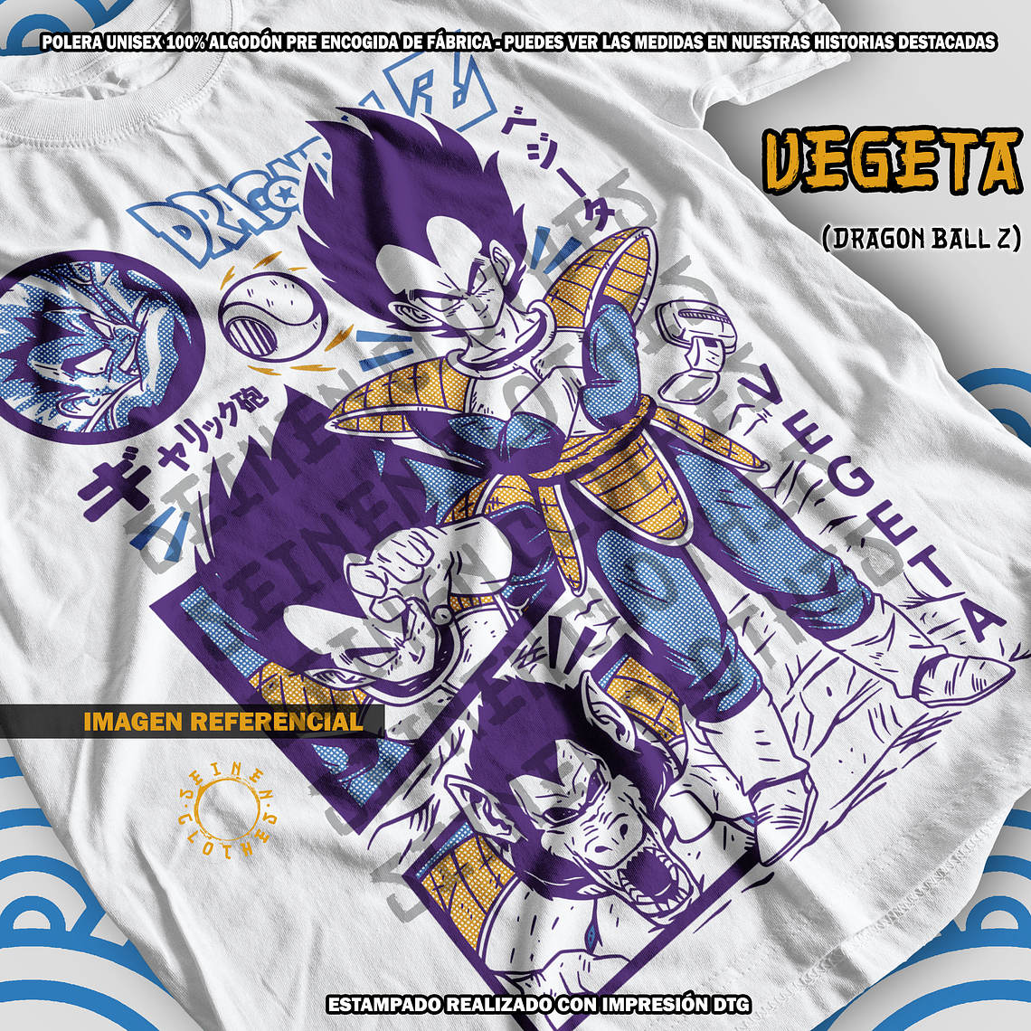 Polera Vegeta - Dragon Ball Z [B] 2