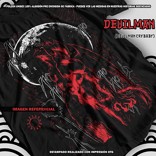 Polera Devilman - Devilman Crybaby [N]