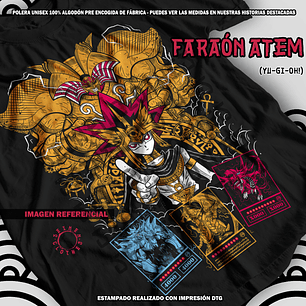 Polera Faraón Atem - Yu-Gi-Oh! [N]
