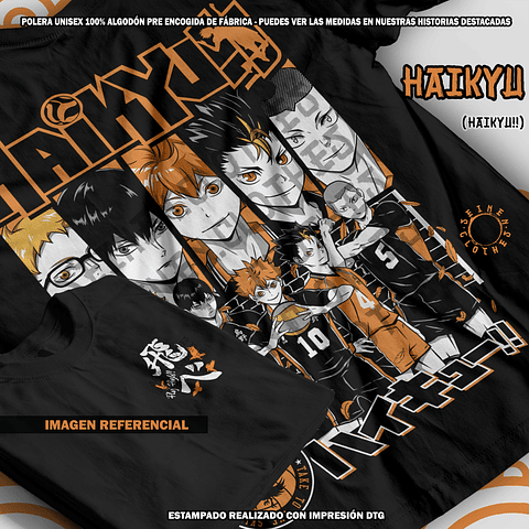 Polera Haikyu - Haikyu!! [N]