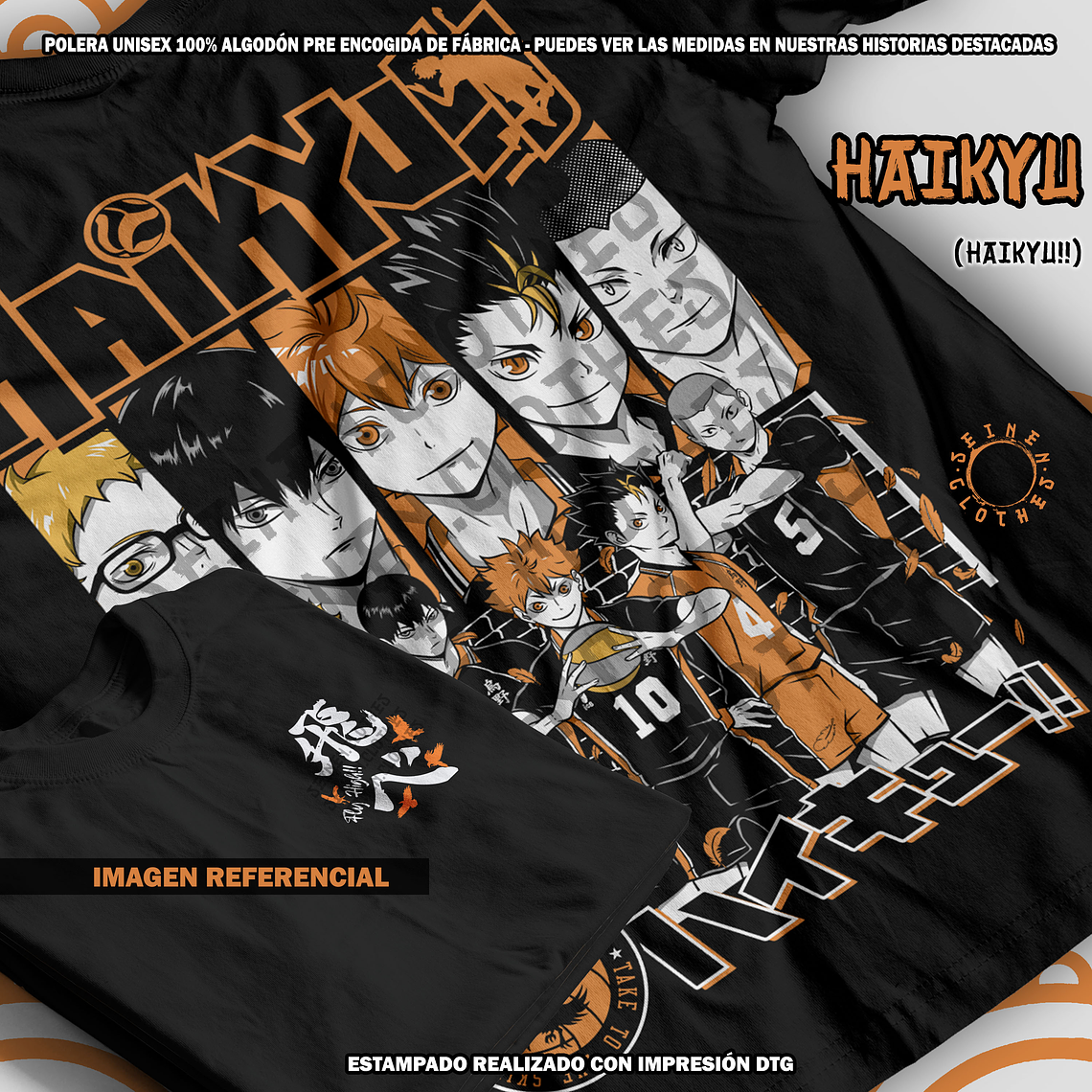 Polera Haikyu - Haikyu!! [N] 1