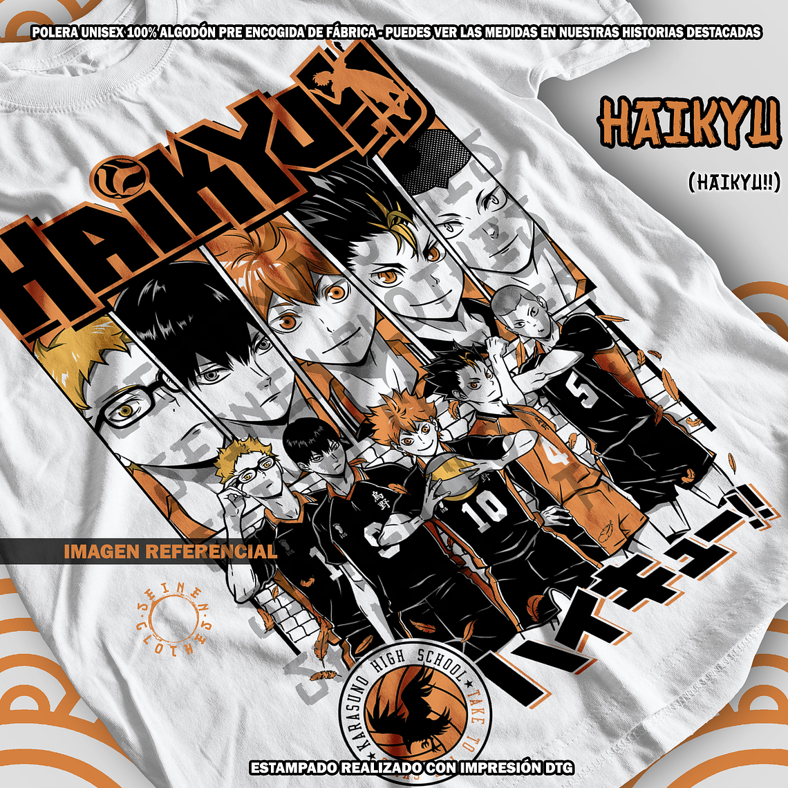 Polera Haikyu - Haikyu!! [B] 2