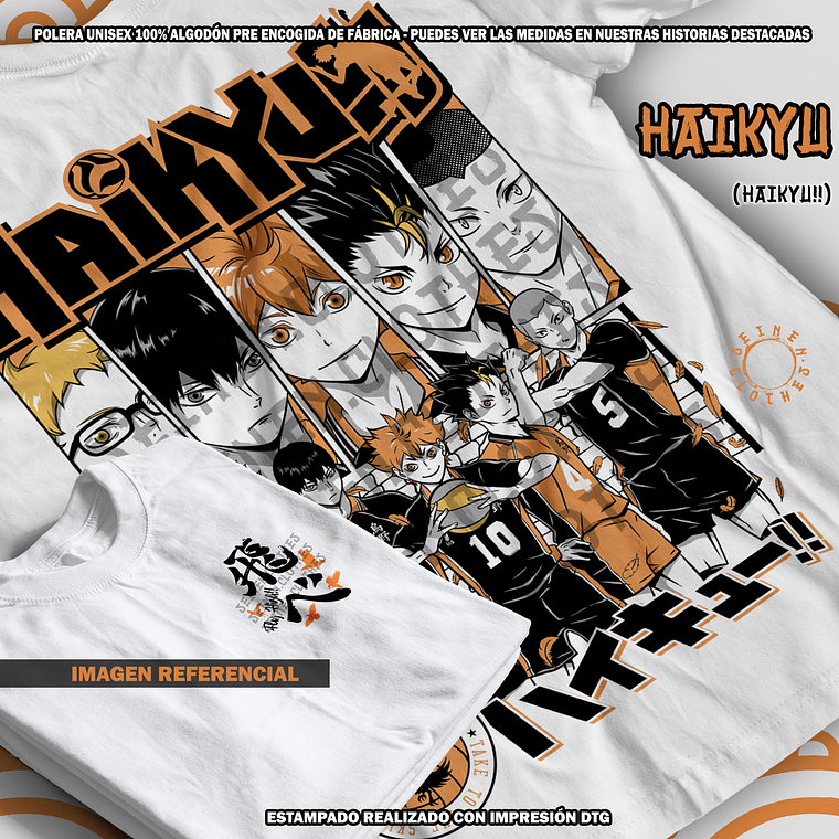 Polera Haikyu - Haikyu!! [B] 1