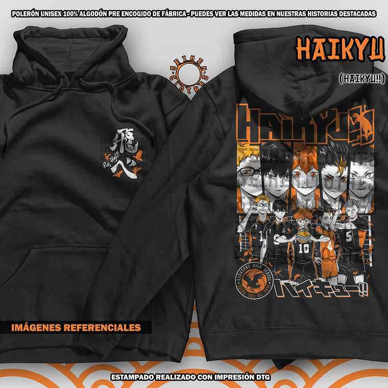 Polerón Haikyu - Haikyu!! [N] 1