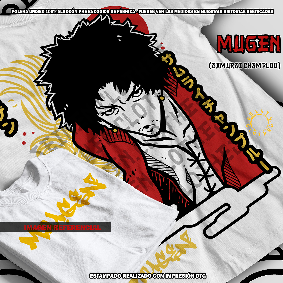 Polera Mugen - Samurai Champloo [B] 1