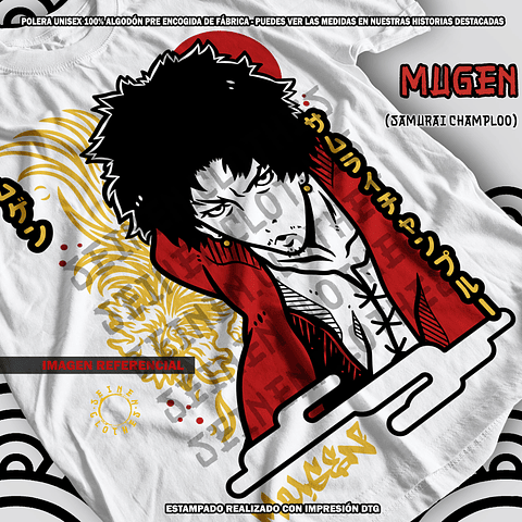 Polera Mugen - Samurai Champloo [B]