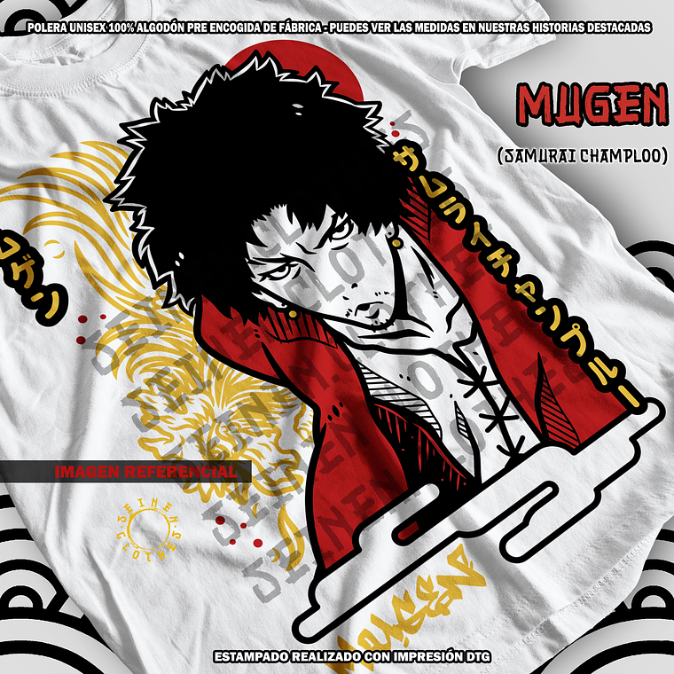 Polera Mugen - Samurai Champloo [B] 2