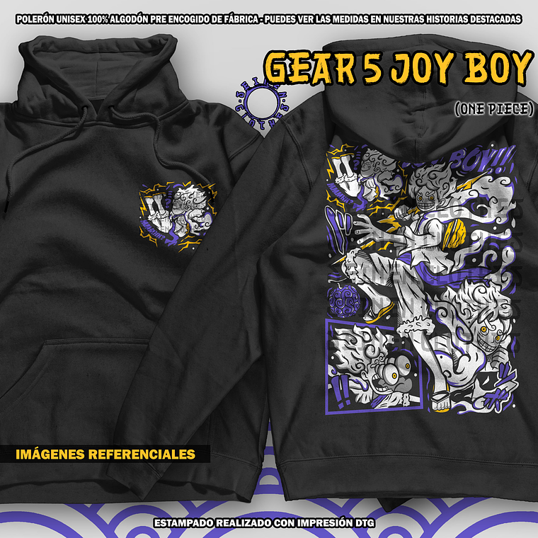 Polerón Gear 5 Joy Boy - One piece [N] 1