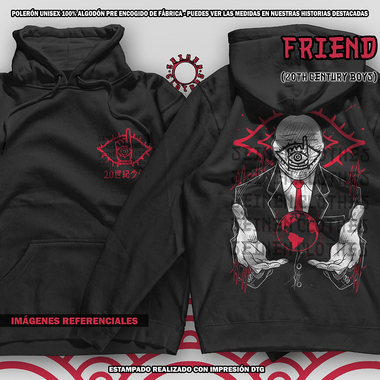 Polerón Friend - 20th Century Boys [N] 1