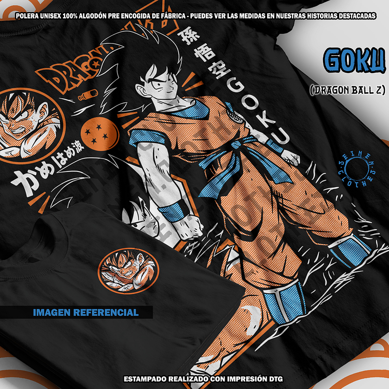 Polera Goku - Dragon Ball Z [N] 1