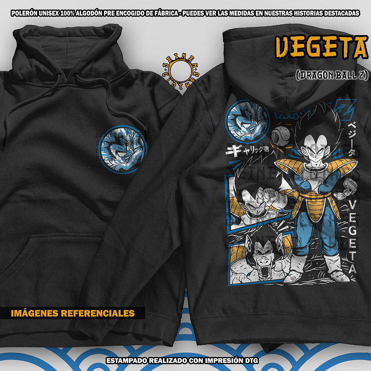 Polerón Vegeta - Dragon Ball Z [N] 1