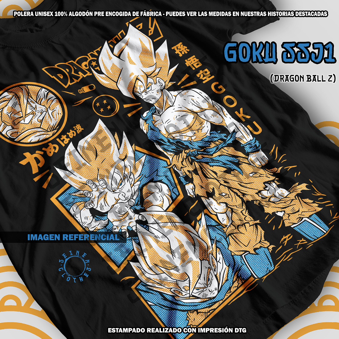 Polera Goku SSJ1 - Dragon Ball Z [N] 2