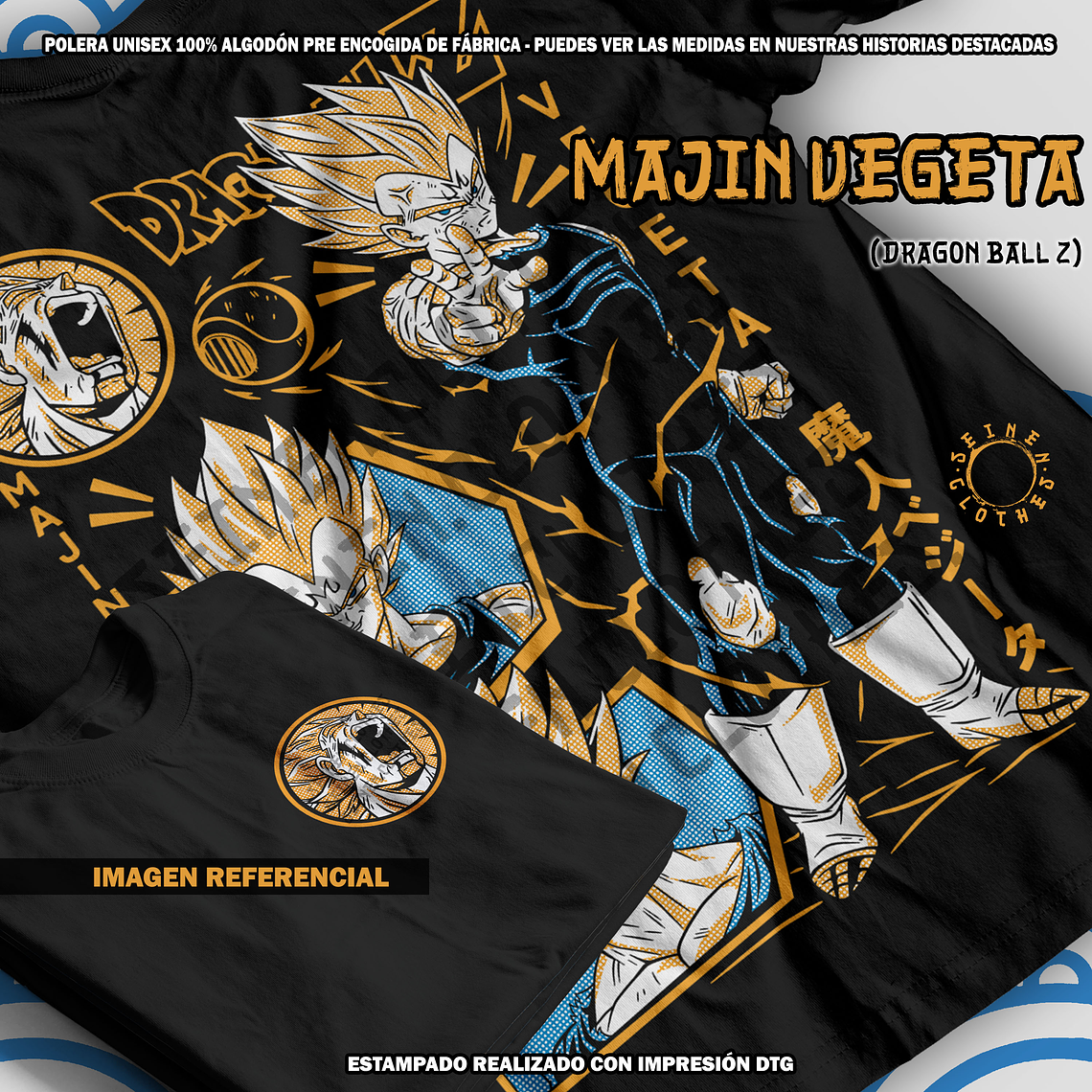 Polera Majin Vegeta - Dragon Ball Z [N] 1