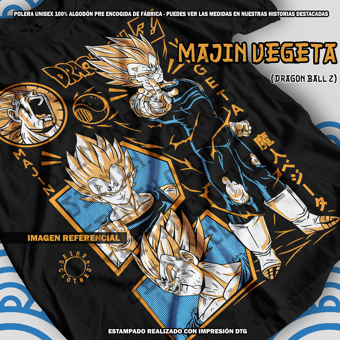 Polera Majin Vegeta - Dragon Ball Z [N] 2