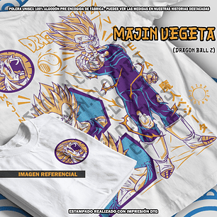 Polera Majin Vegeta - Dragon Ball Z [B]