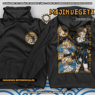 Polerón Majin Vegeta - Dragon Ball Z [N]