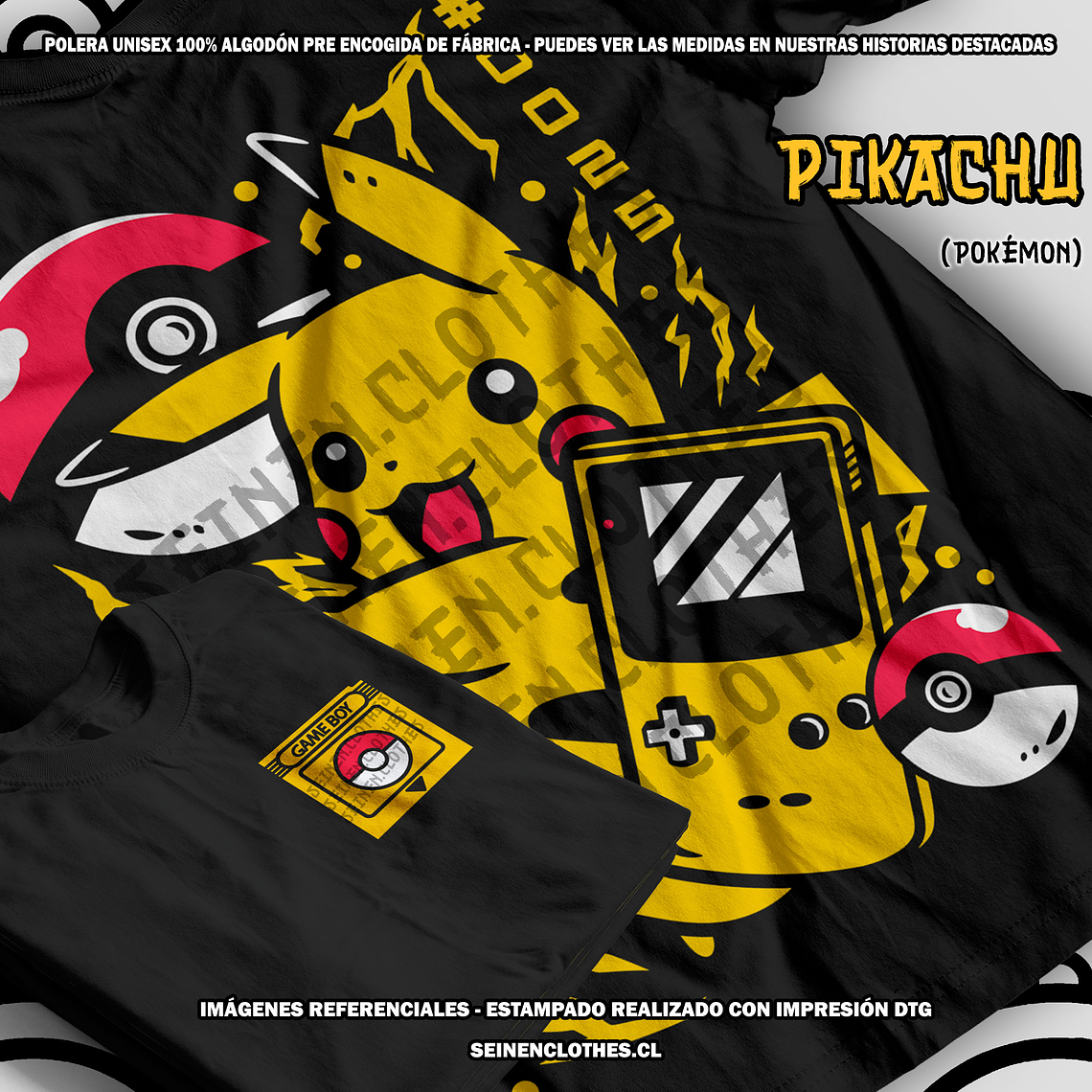 Polera Pikachu - Pokémon [N] 1