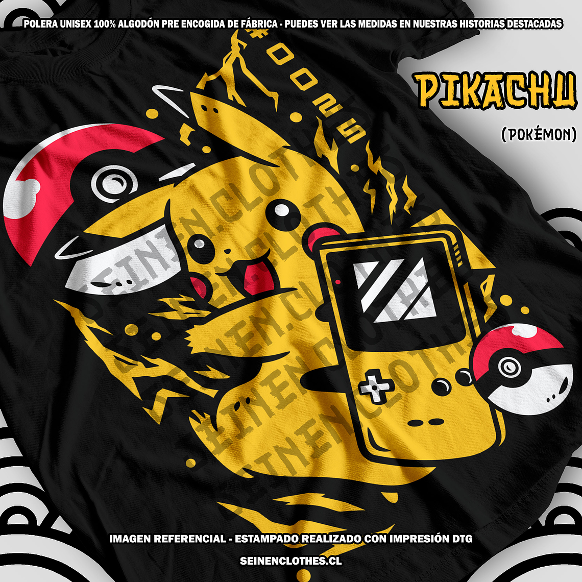 Polera Pikachu - Pokémon [N] 2
