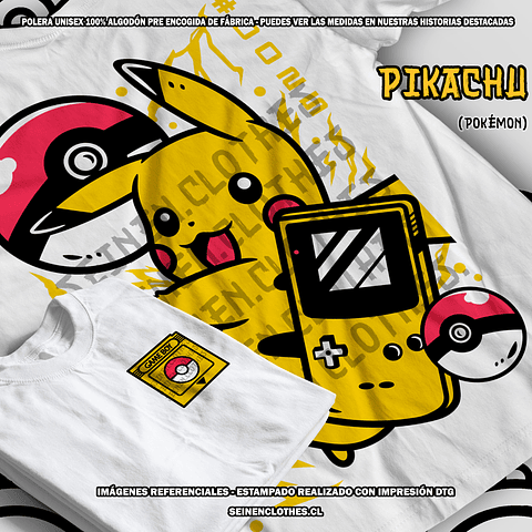 Polera Pikachu - Pokémon [B]