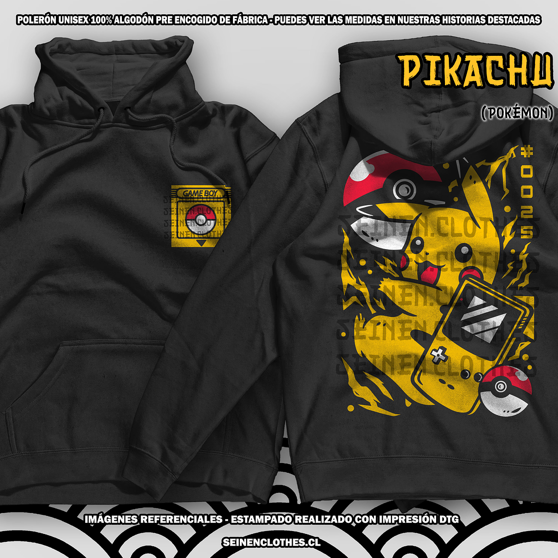 Polerón Pikachu - Pokémon [N] 1