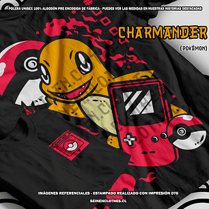 Polera Charmander - Pokémon [N]
