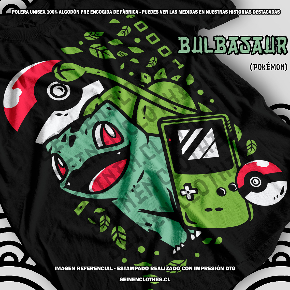 Polera Bulbasaur - Pokémon [N] 2
