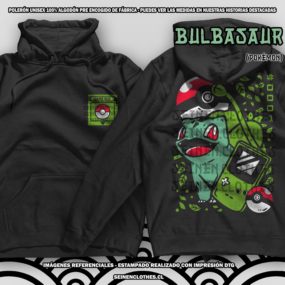 Polerón Bulbasaur - Pokémon [N] 1