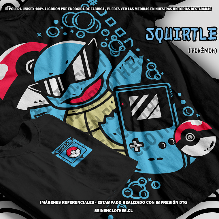 Polera Squirtle - Pokémon [N] 1