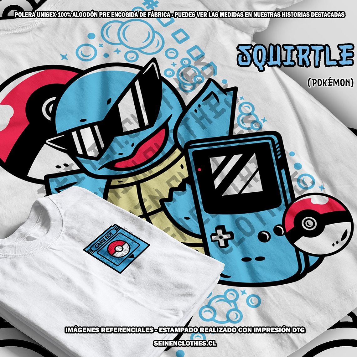 Polera Squirtle - Pokémon [B] 1