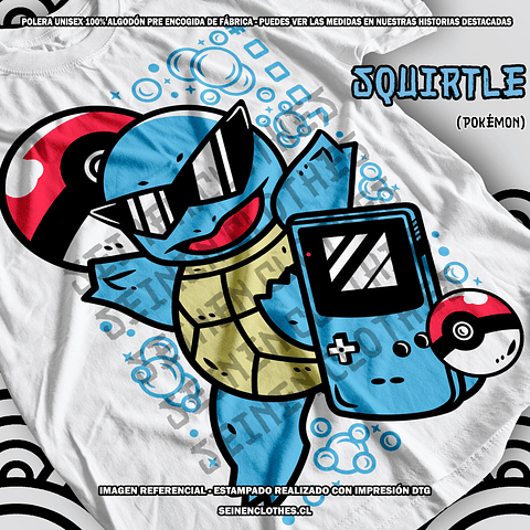 Polera Squirtle - Pokémon [B]