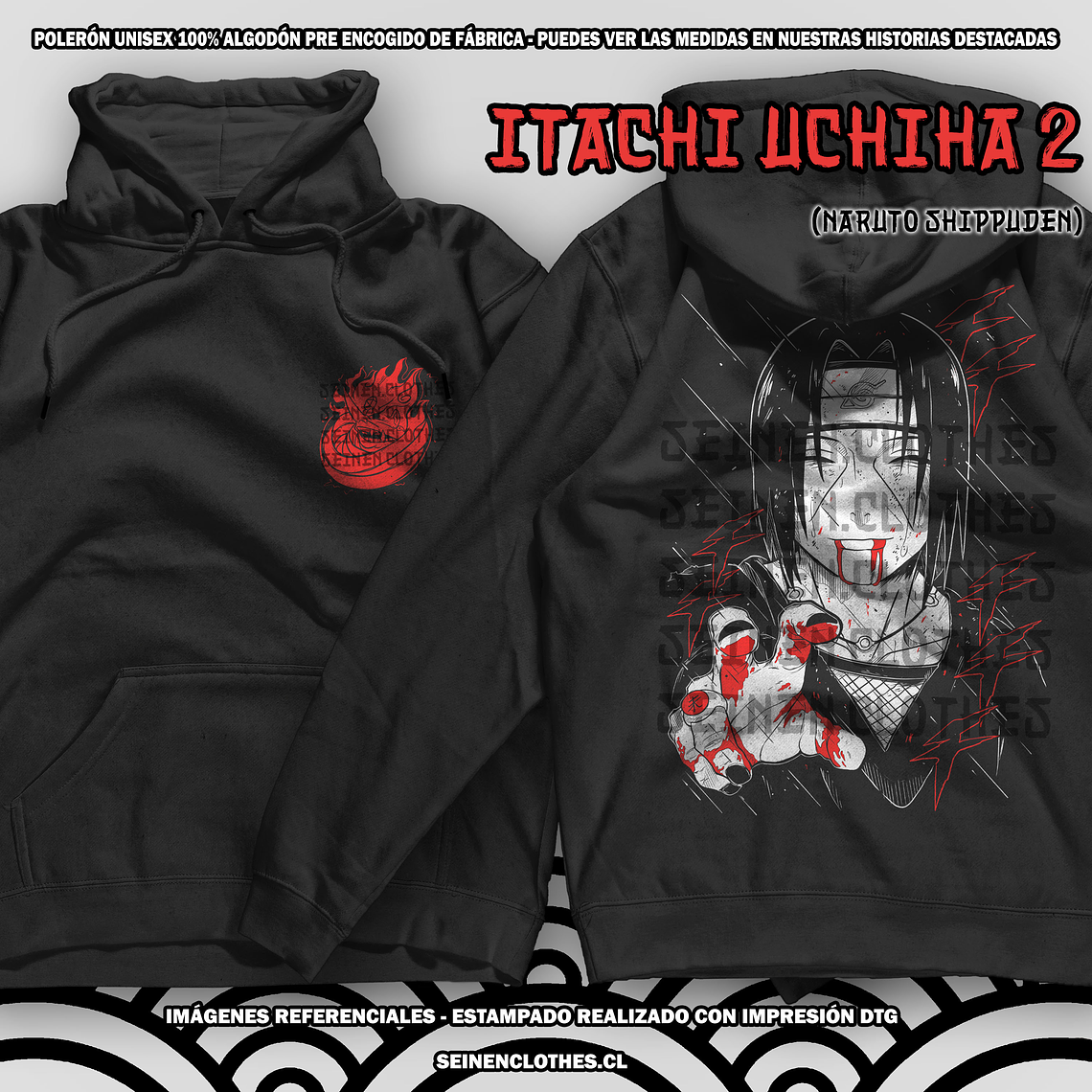 Polerón Itachi Uchiha 2 - Naruto Shippuden [N] 1