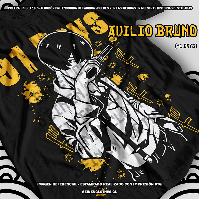 Polera Avilio Bruno - 91 Days [N] 2