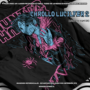 Polera Chrollo Lucilfer 2 - Hunter x Hunter [N]