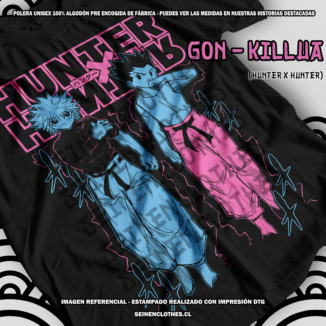 Polera Gon y Killua - Hunter x Hunter [N] 2