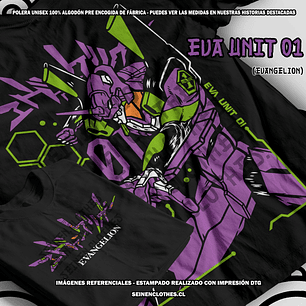 Polera Eva Unit 01 - Evangelion [N]