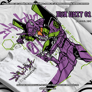 Polera Eva Unit 01 - Evangelion [B]