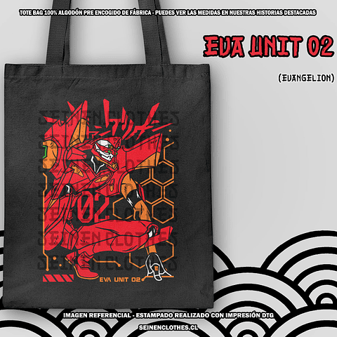 Tote Bag Eva Unit 02 - Evangelion [N]