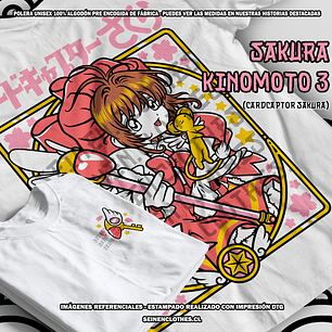 Polera Sakura Kinomoto 3 - Cardcaptor Sakura [B]