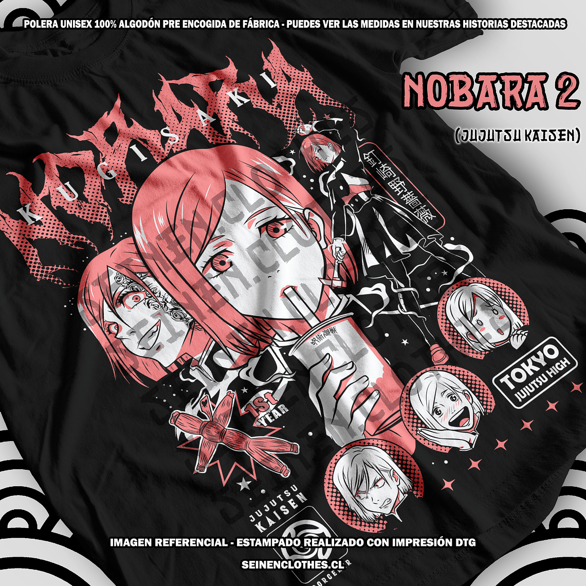 Polera Nobara Kugisaki 2 - Jujutsu Kaisen [N] 2