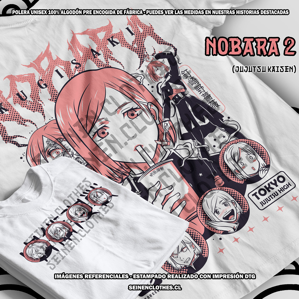 Polera Nobara Kugisaki 2 - Jujutsu Kaisen [B] 1