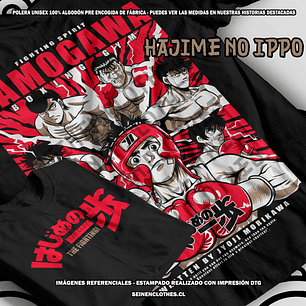 Polera Hajime No Ippo [N]
