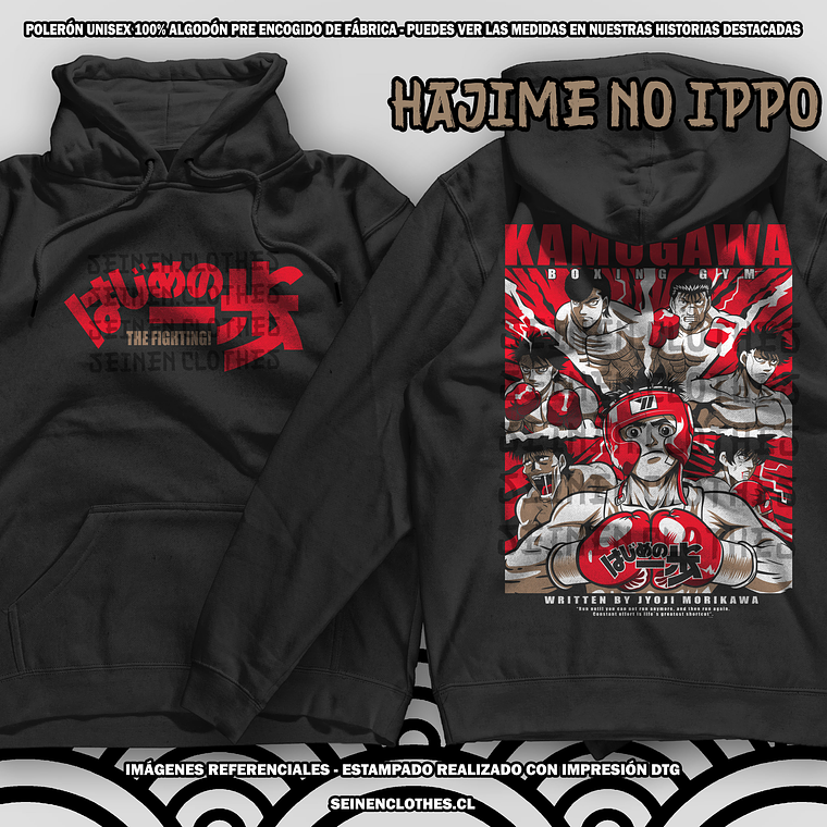 Polerón Hajime No Ippo [N] 1