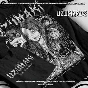 Polera Uzumaki 2 - Junji Ito [N]
