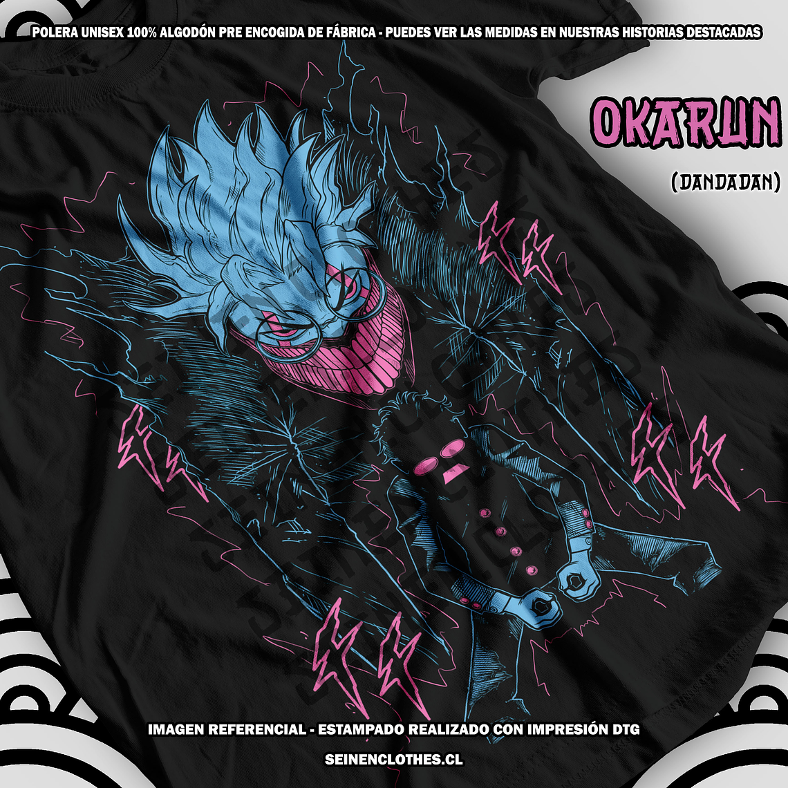 Polera Okarun - Dandadan [N] 1
