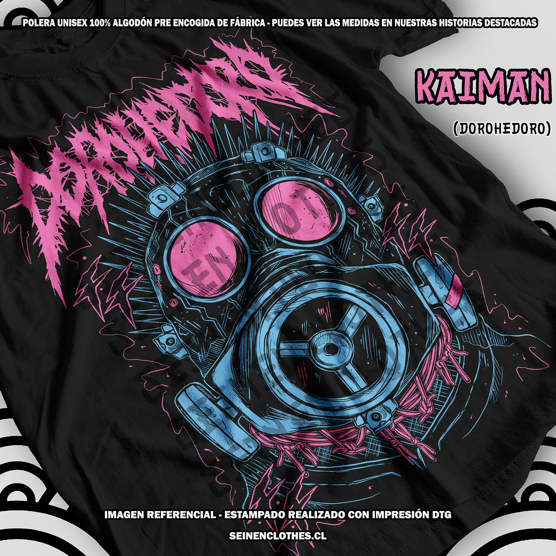 Polera Kaiman - Dorohedoro [N] 1
