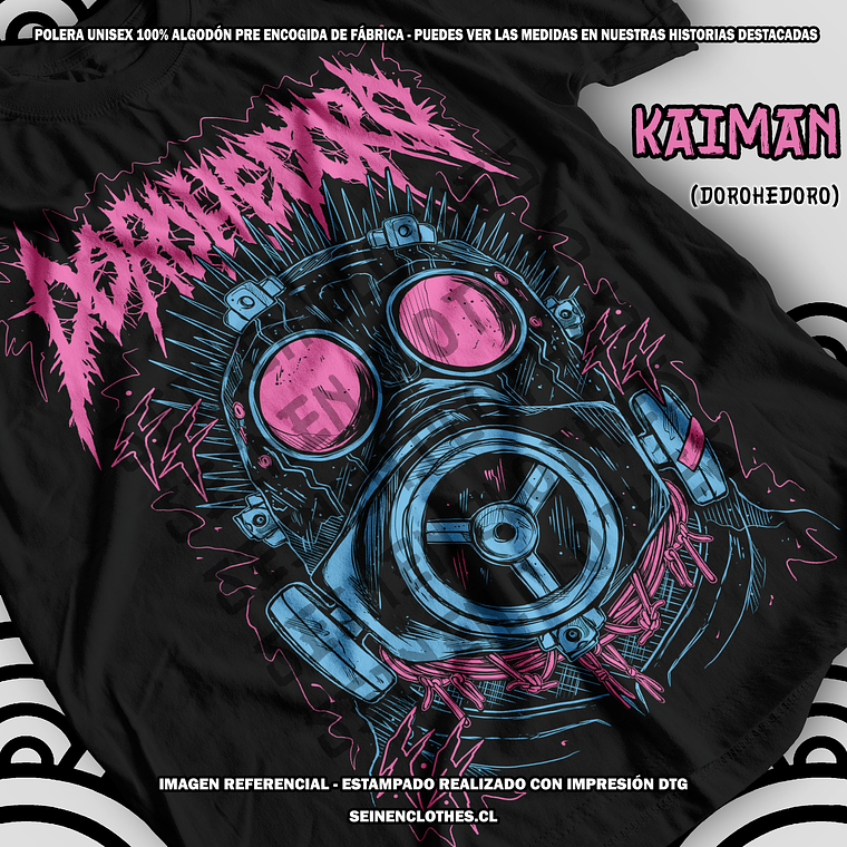 Polera Kaiman - Dorohedoro [N] 1